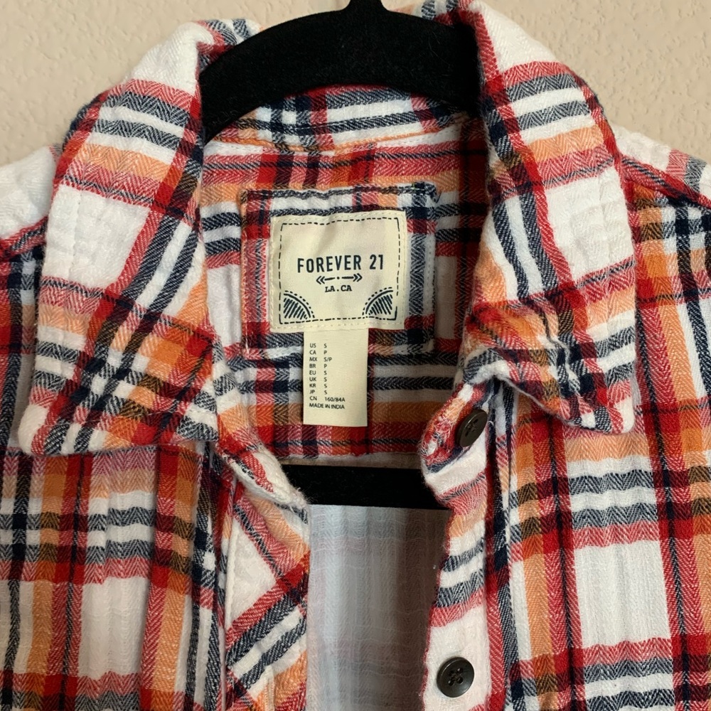 FOREVER 21 FLANNEL - Picture 2 of 4